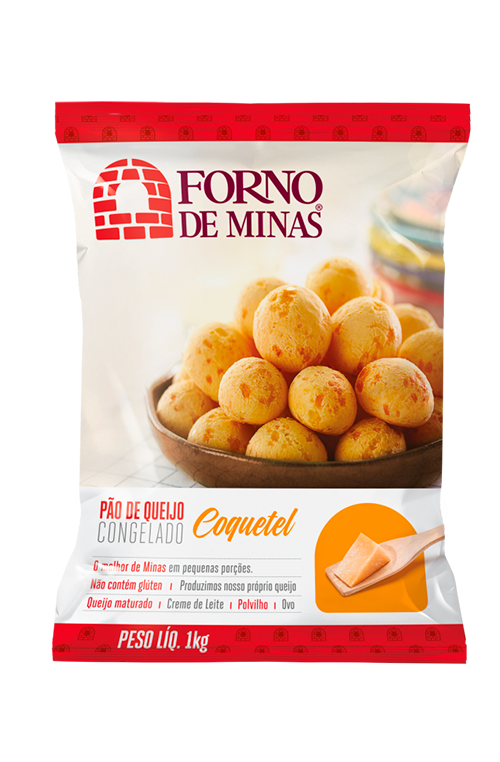 Pão de Queijo Coquetel 1kg