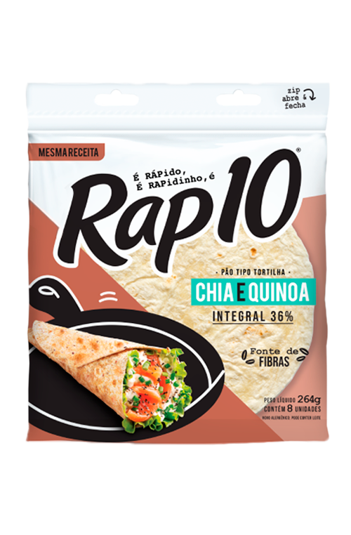 Rap10 Chia e Quinoa - Integral 36%