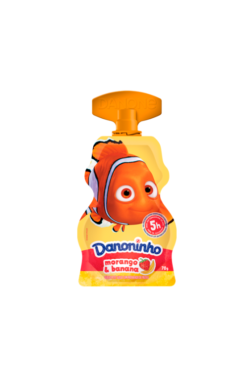 Danoninho Para Levar Morango e Banana 70g