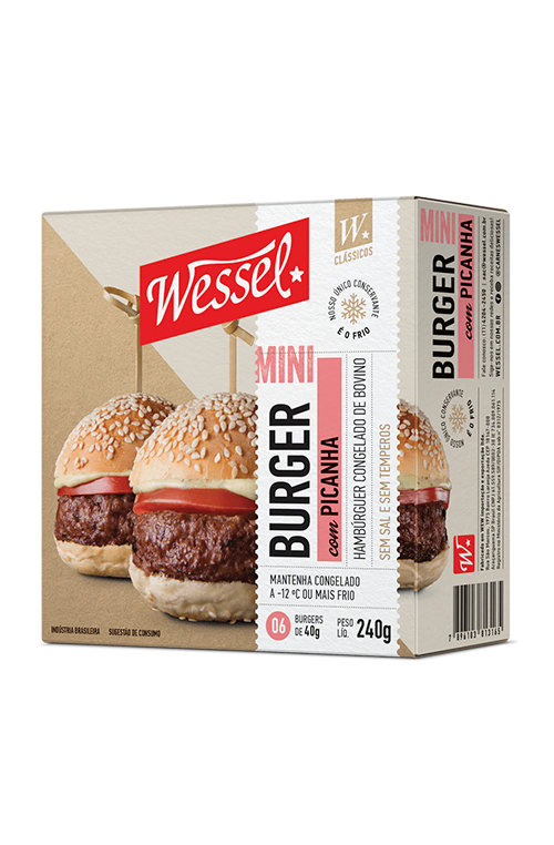 Mini Burger com Picanha