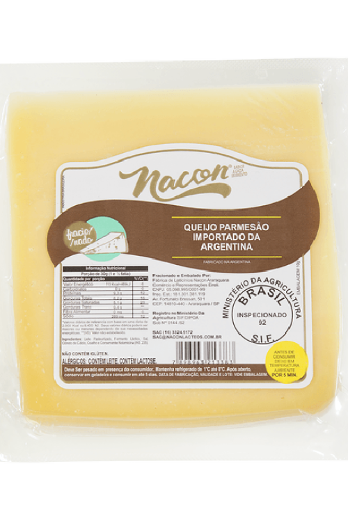 Queijo Parmesao Nacon Fracao