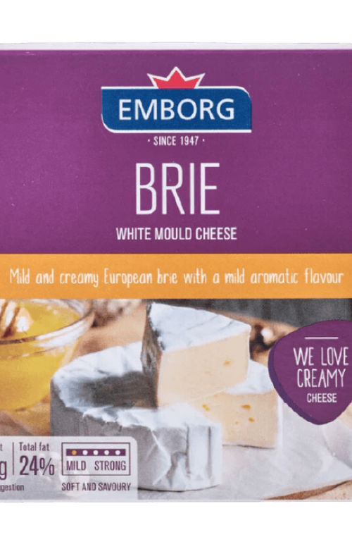 Queijo Brie Emborg Lata 125g