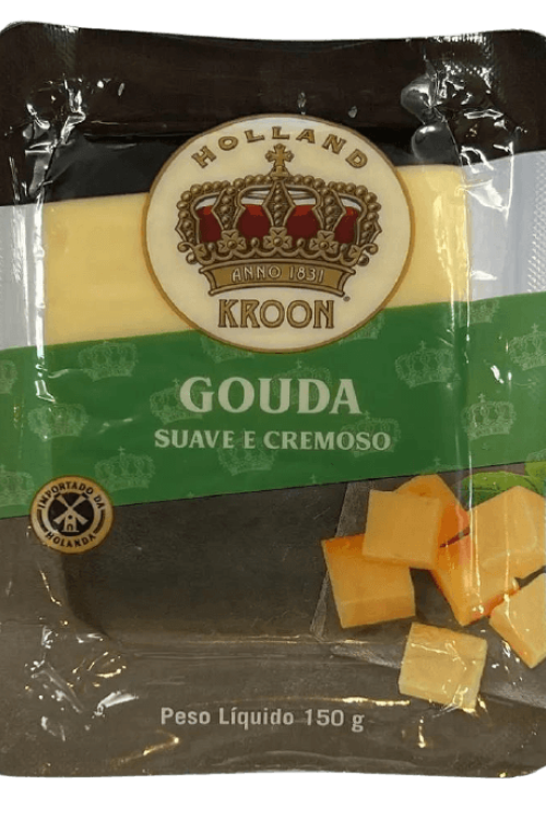 Queijo Hol Kroon Gouda Frac 150g