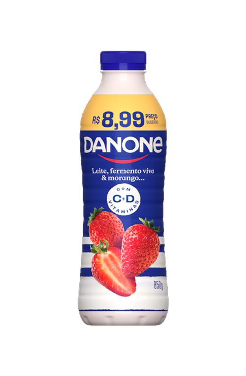 Danone Liquido Morango 850g