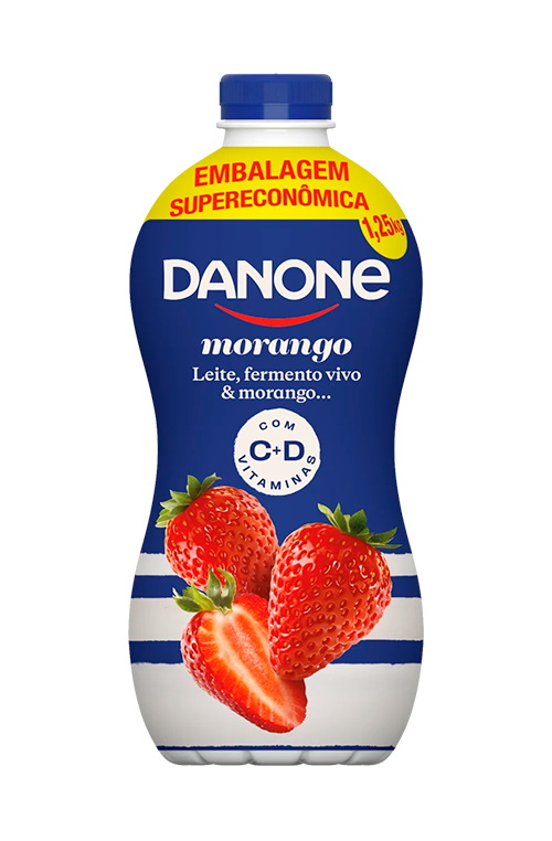 Danone Liquido Morango 1,25g