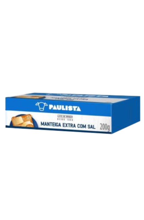 Manteiga Paulista Com Sal 200g
