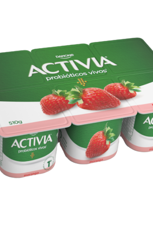 Activia Polpa Morango 510g