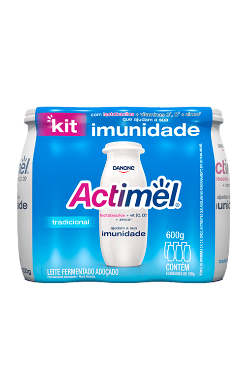 Actimel Imunidade Tradicional - Pack com 6 unidades