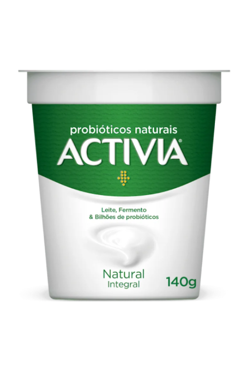 Activia Polpa Natural Integral 140g