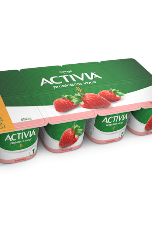 Activia Polpa Morango 680g