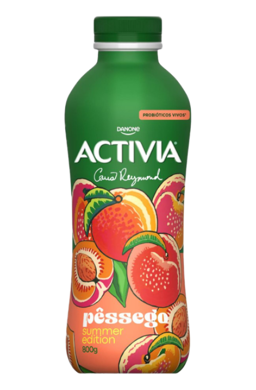 Activia Líquido Pêssego Leite Fermentado 800g