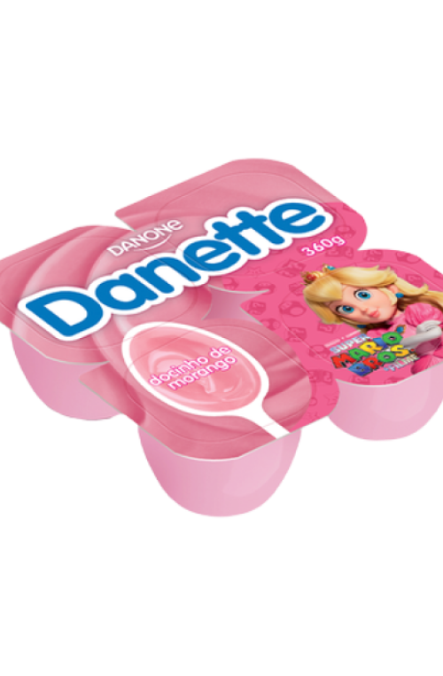 Danette Edição Especial Morango 360g