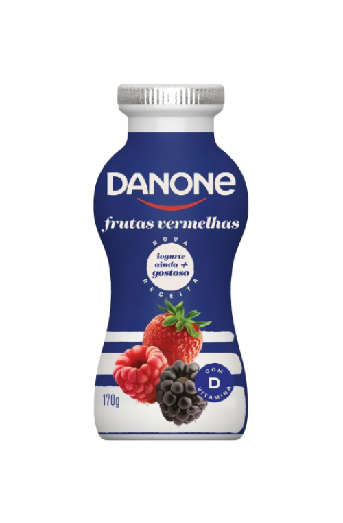 Danone Líquido Frutas Vermelhas 170g