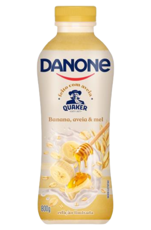 Danone Líquido Banana, Aveia e Mel Quaker 800g