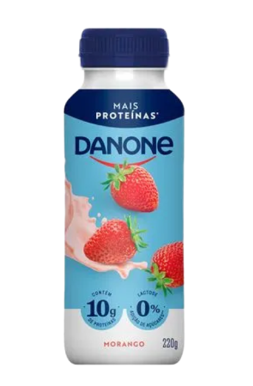 Danone Líquido Protein Morango 220g