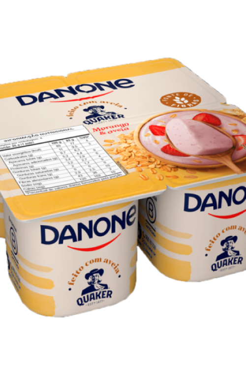 Danone Polpa Morango com Aveia 340g