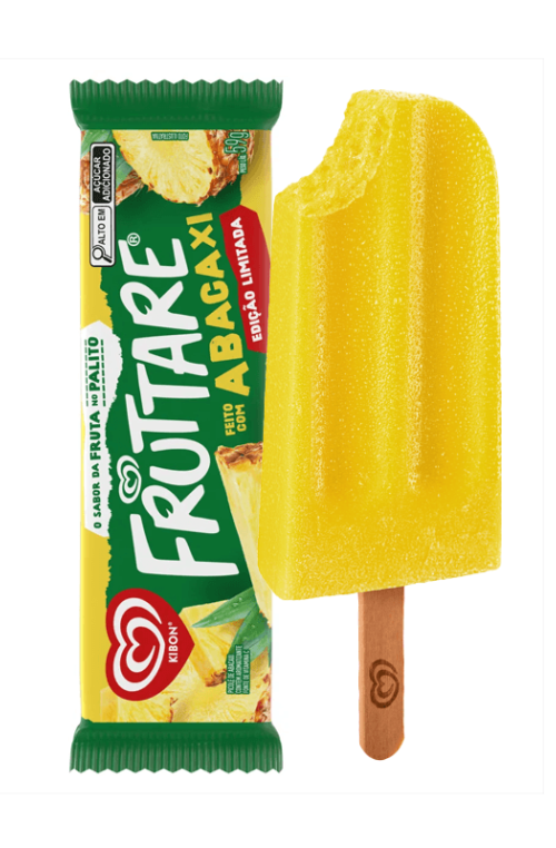 Sorvete Kibon Fruttare Abacaxi 28x53ml-59g