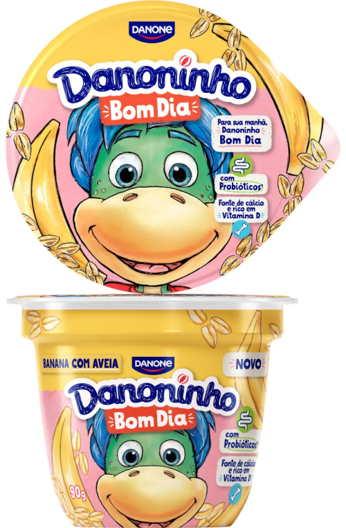 Danoninho Bom Dia Banana Com Aveia 90g (200162)
