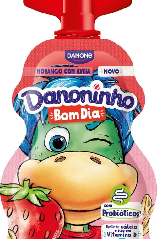 Danoninho Bom Dia Morango Com Aveia 70g Cx20 (199908)