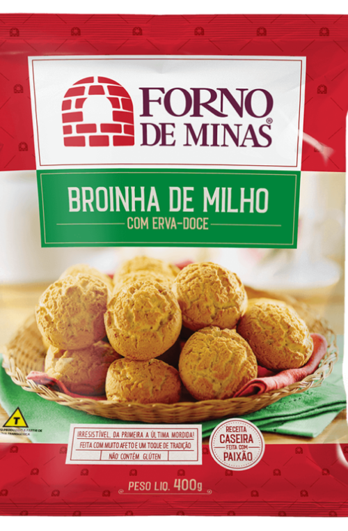 Broinha De Milho Forno De Minas 20x400g (20g) Vj