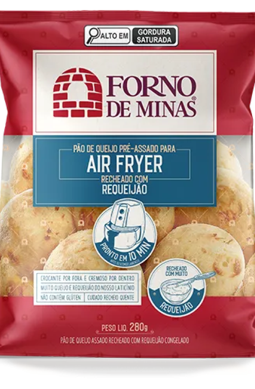 Pao De Queijo Fm Assado Cg Requeijao 12x540g Fs