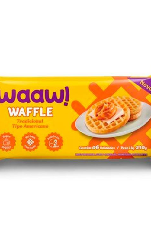 Waffle Waaw Assado E Congelado (15x6x35g)