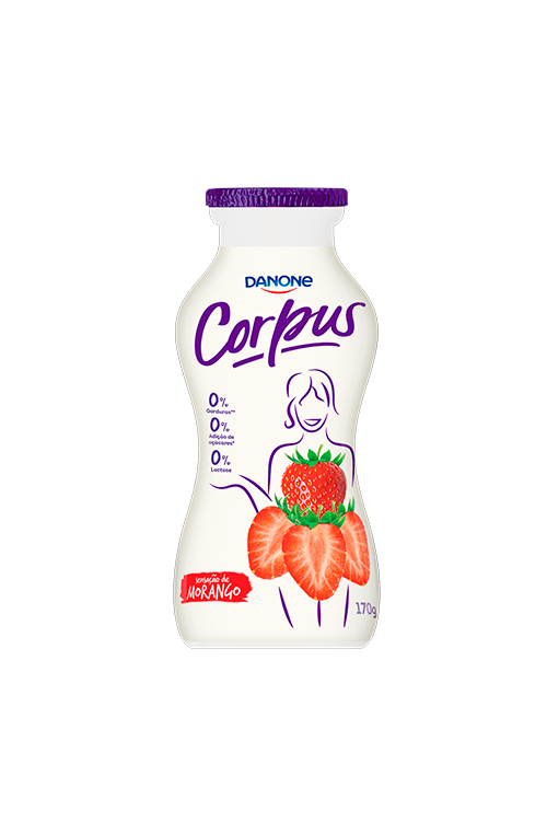 Corpus Sleeve Morango 170g e 800g