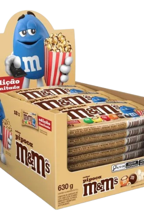 M&m's Pipoca 12x18x35g