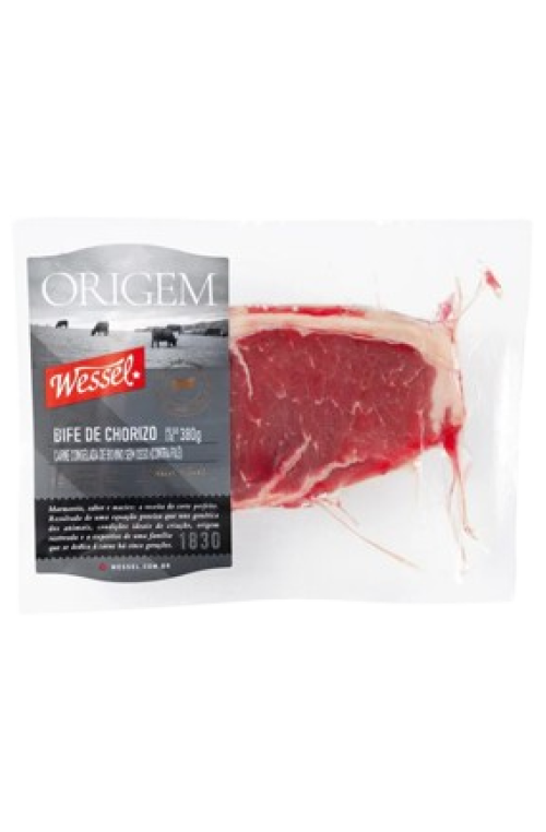 Bife Chorizo Origem +-360g/380g Peça Cong Kg
