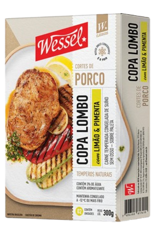 Copa Lombo De Porco com Limão e Pimenta