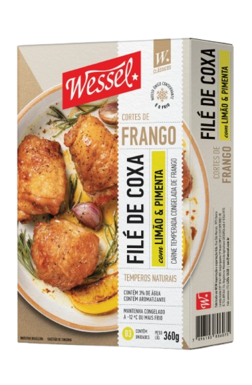 Filé de Coxa Limão e Pimenta