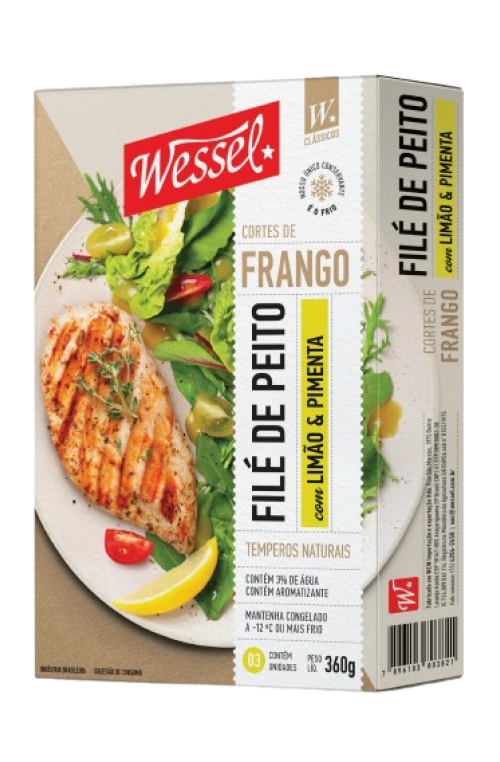 Filé de Peito Limão e Pimenta