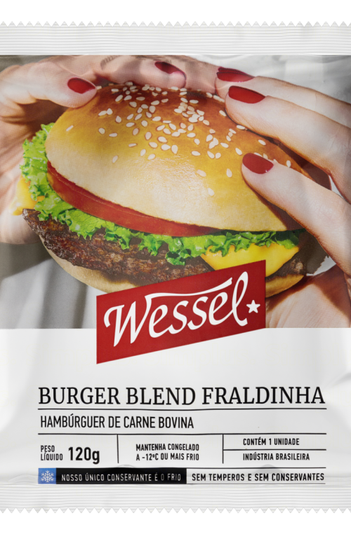 Hambúrger Bovíno 120g Fraldinha