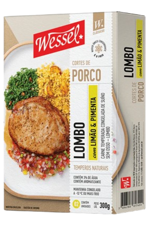 Lombo de Porco Limão e Pimenta