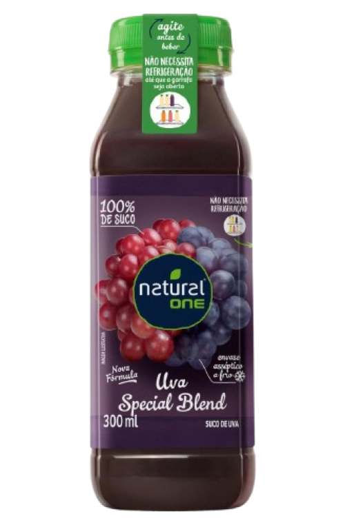 Suco Special Blend Uva Natural One Ambiente Garrafa 300ml