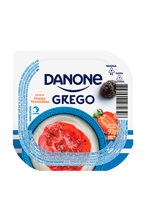 Danone Grego Frutas Vermelha