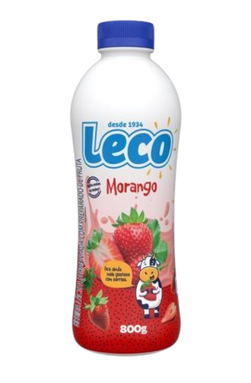 Bebida Lactea Liq Morango Leco 9x800g (776694)