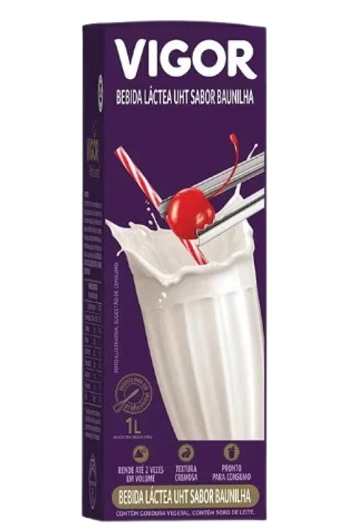 Bebida Lactea Uht Baunilha Vigor 12x1l (738786)