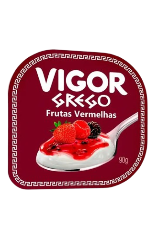 Iog Grego Frutas Vermelhas Vigor 24x90g (780013)