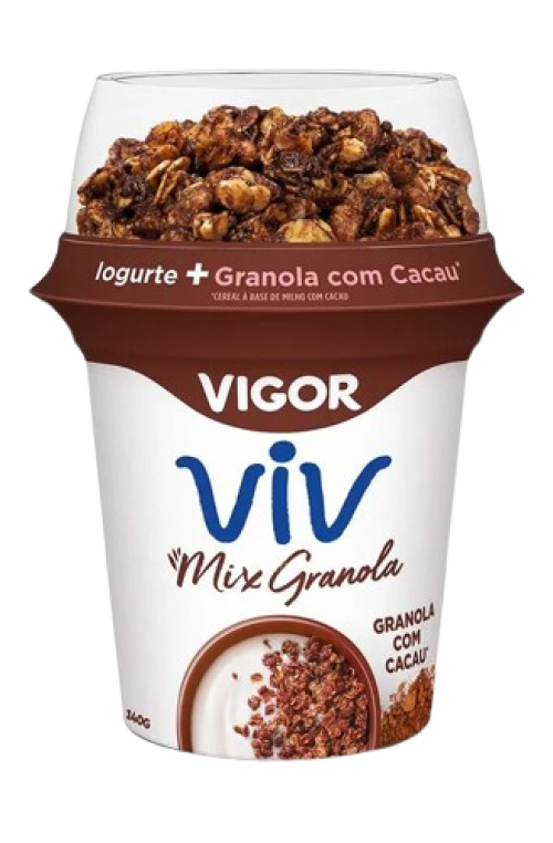 Iog Mix Granola Cacau Vigor Viv 12x140g (778278)