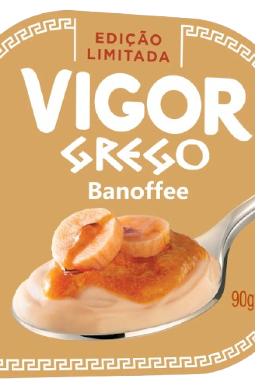 Iogurte Grego Banoffee Vigor 24x90g (55957)
