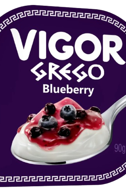 Iogurte Grego Blueberry Vigor 24x90g (780012)
