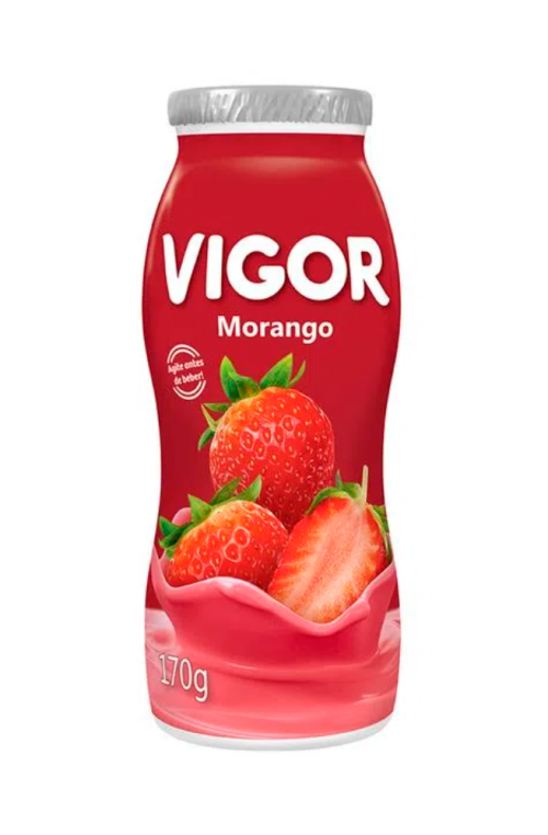 Iogurte Liquido Morango Vigor 28x170g (776938)