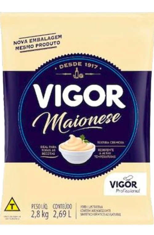 Maionese 15% Bag Vigor 6x2,8kg (777348)