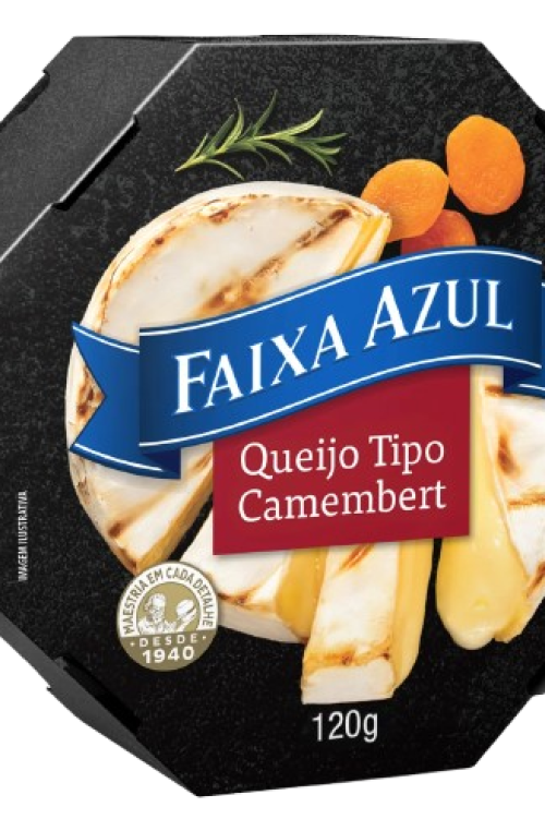 Qjo Camembert Frac Faixa Azul 12x120g (53798)